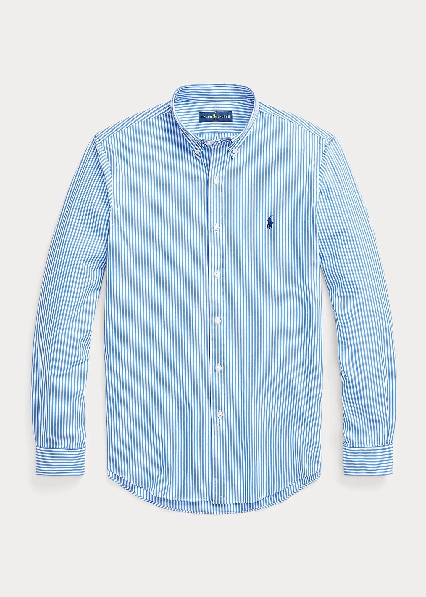 Camisa Ralph Lauren Rayas Celeste Brands Store