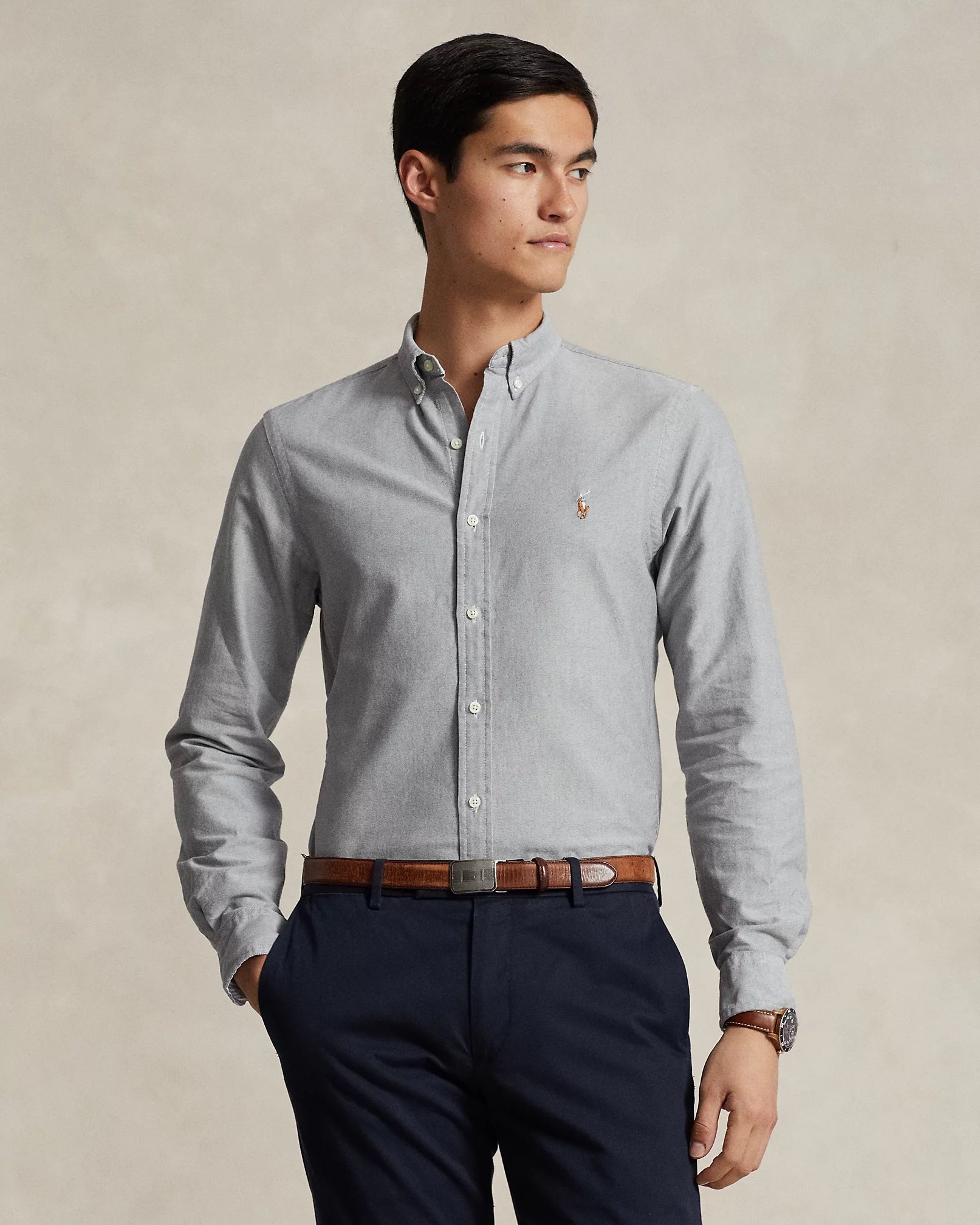 Camisa ralph lauren oxford on sale