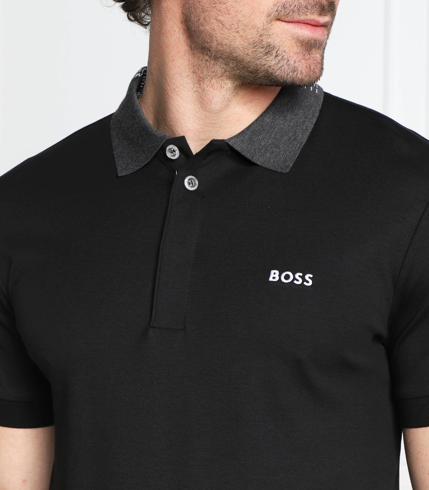 Polo BOSS Paule Negro