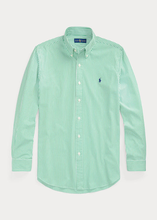 Camisa Ralph Lauren Rayas Verde - Store In Perú 