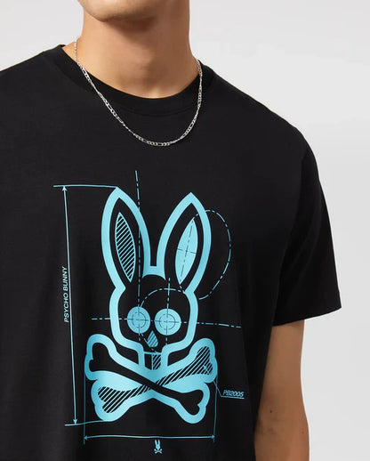 Camiseta Psycho Bunny Depoe Graphic