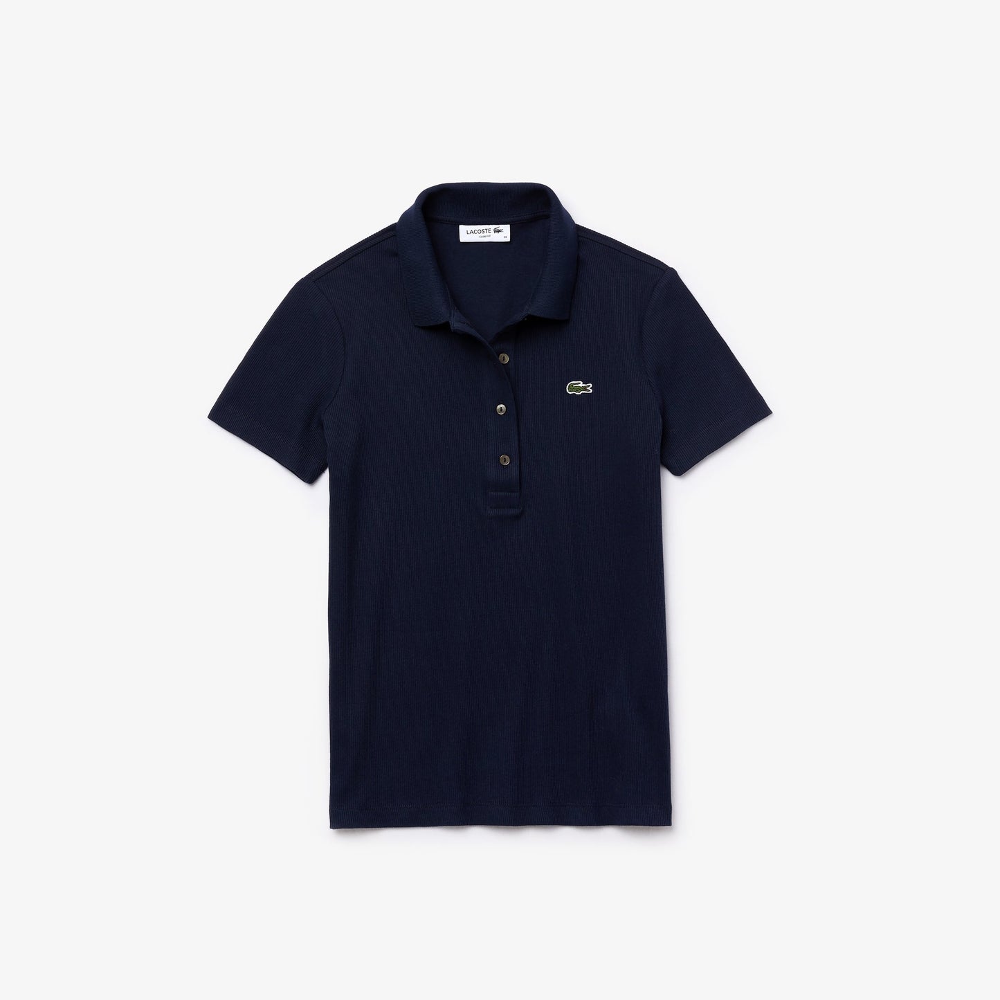 Lacoste Mujer Camisero Azul Navy - Store In Perú 