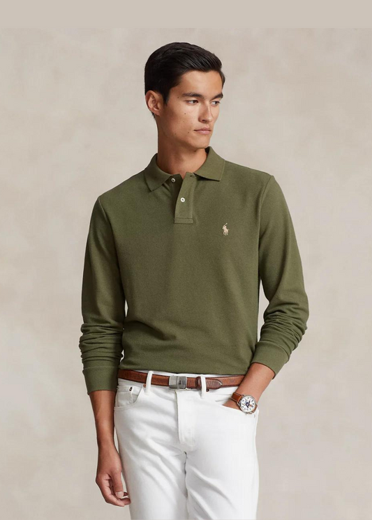 Polo Ralph Lauren Manga Larga Green - Brands Store