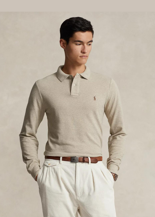 Polo Ralph Lauren Manga Larga Beige - Brands Store