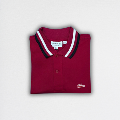 Lacoste Camisero Wine 3D - Store In Perú 