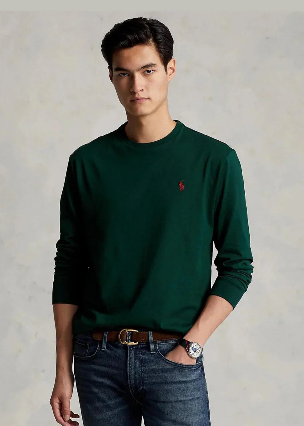 Polo Ralph Lauren Manga Larga Green Petrol - Brands Store