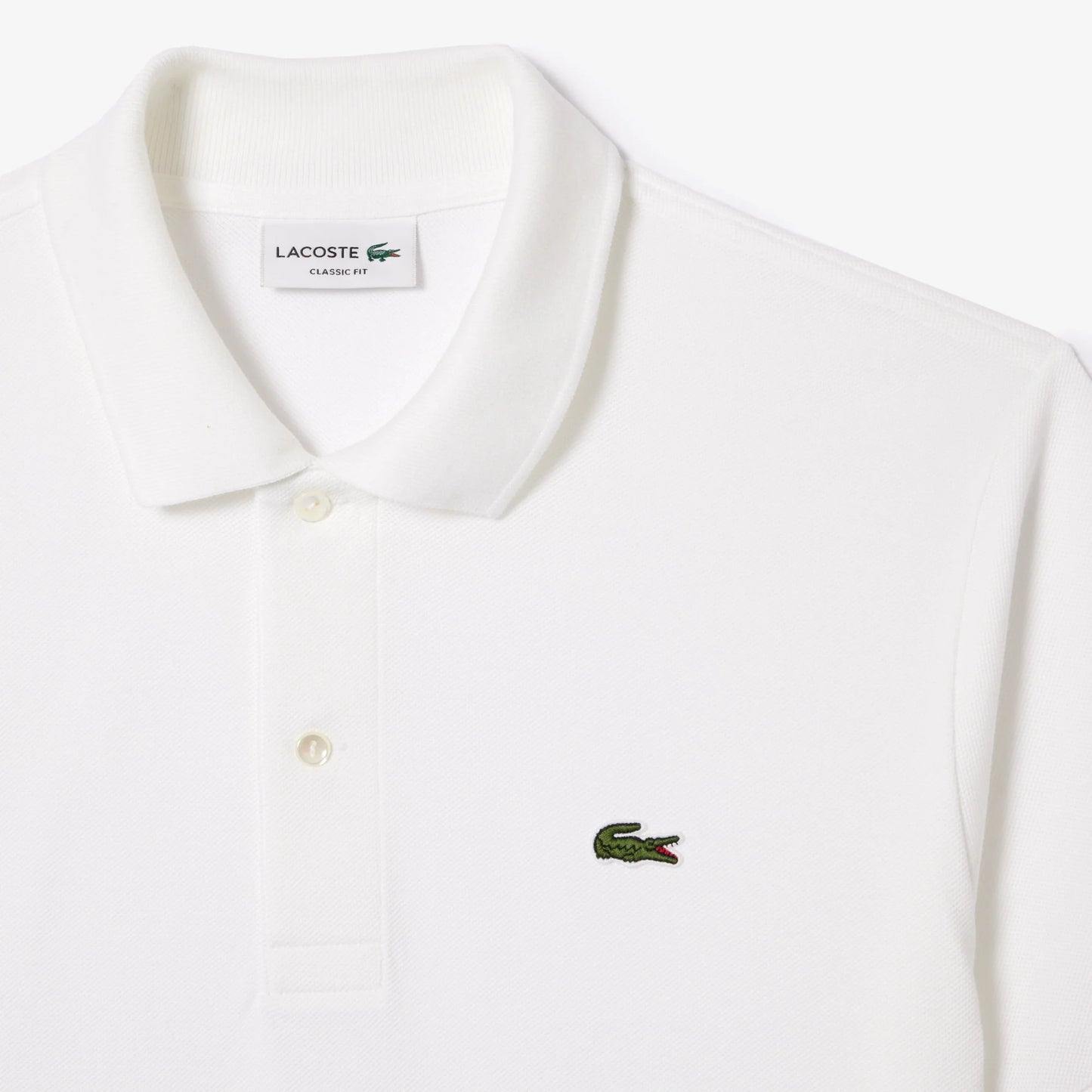 Camisero Lacoste L.12.12 Blanco - Store In Perú 