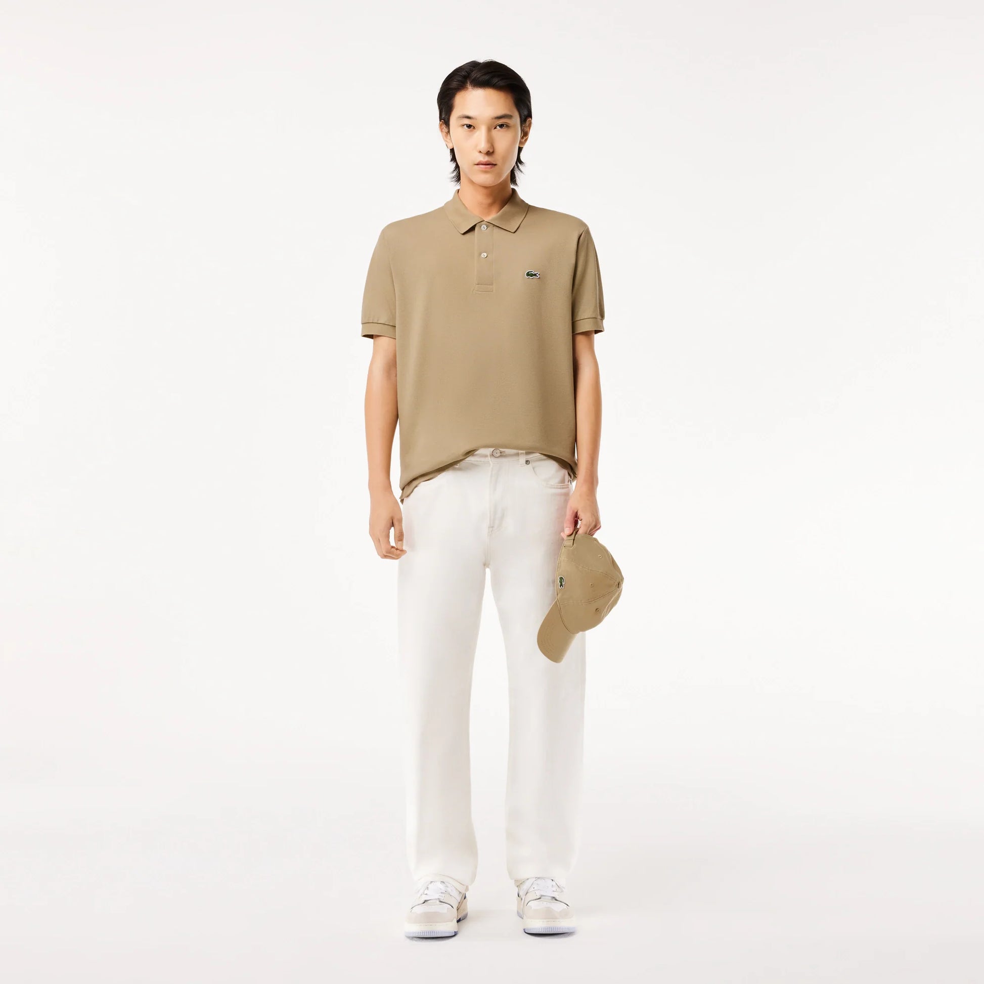 Camisero Lacoste L.12.12 Beige 2XL - Store In Perú 