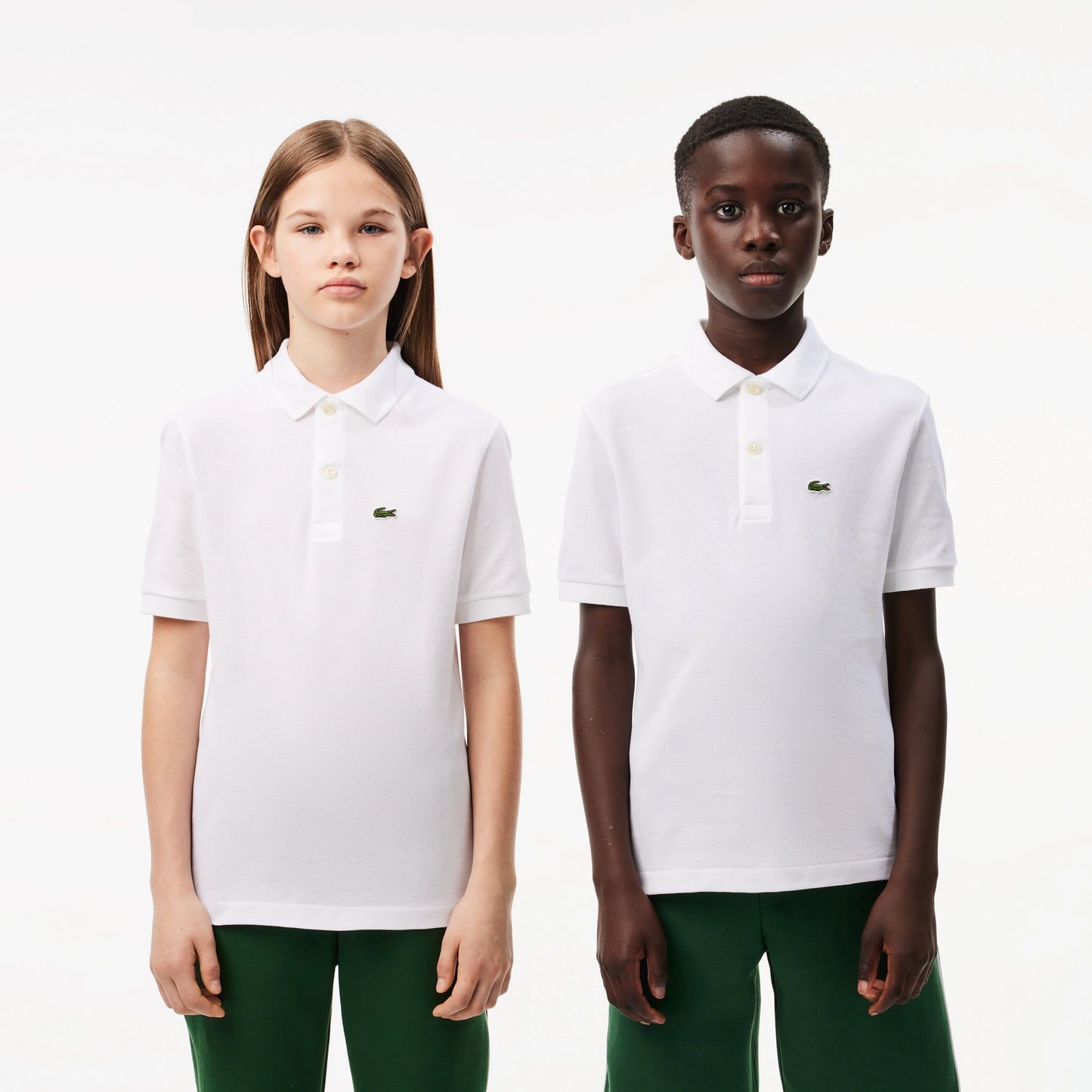 Camisero Lacoste Niños Blanco