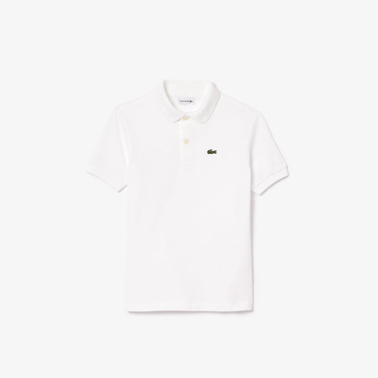 Camisero Lacoste Niños Blanco