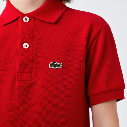 Camisero Lacoste Niños Rojo