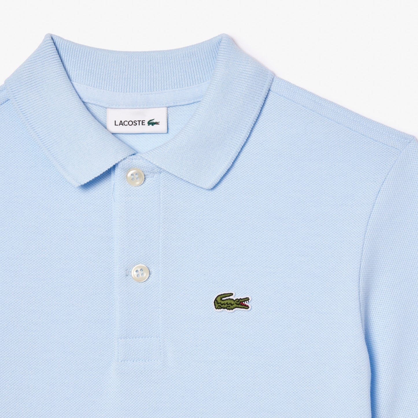 Camisero Lacoste Niños Celeste