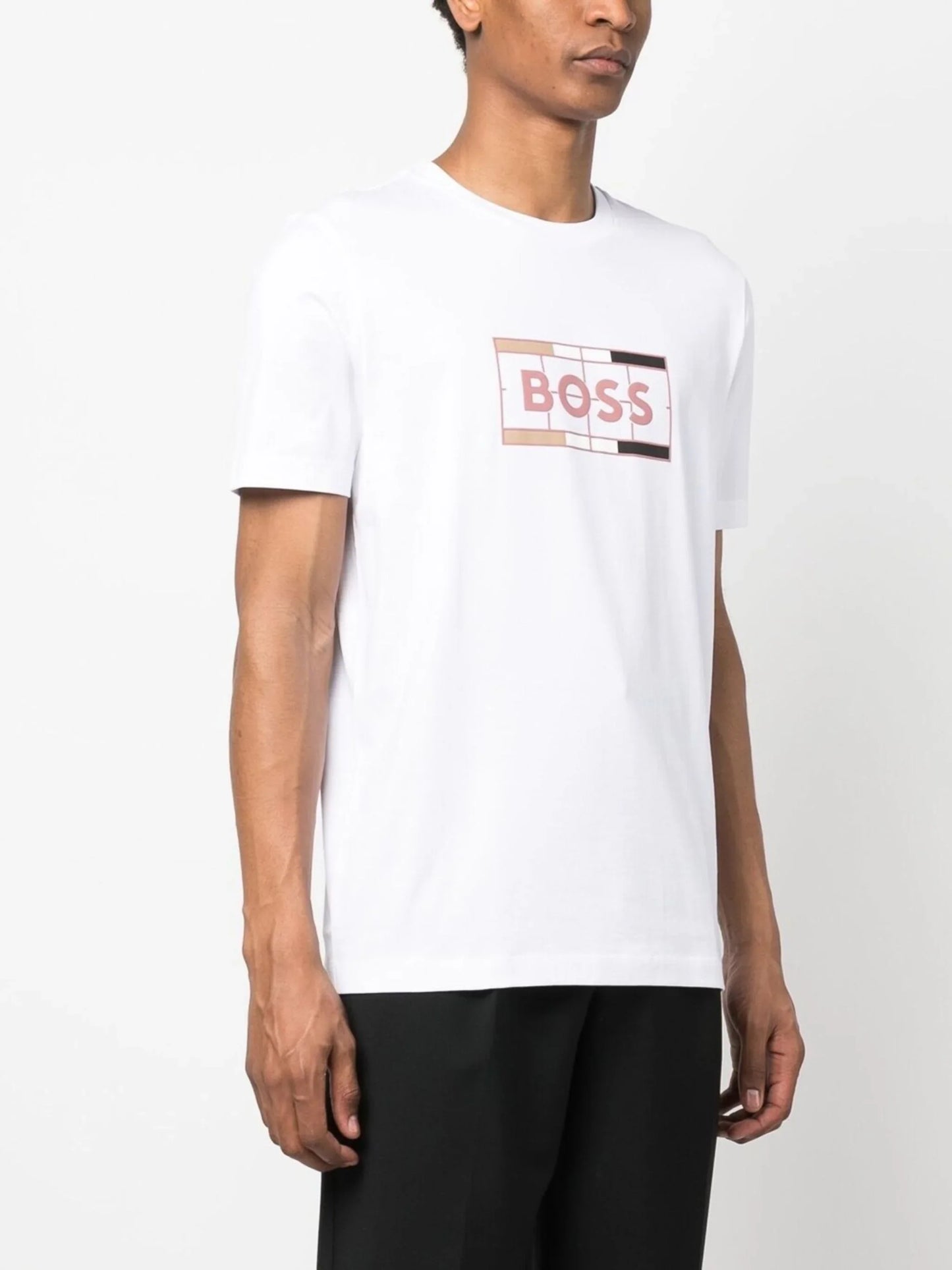 Camiseta Boss Graphic logo-print