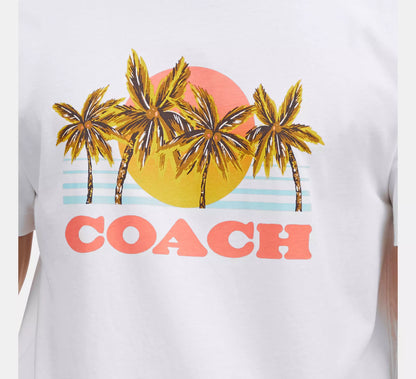 Camiseta Coach Hawaiian Graphic