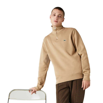 Sweater Lacoste 1/4 Beige