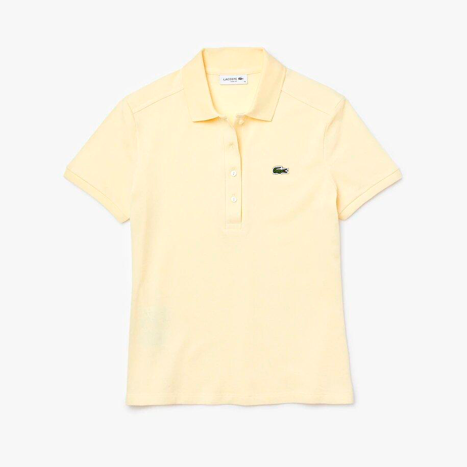 Lacoste Mujer Camisero Amarillo - Store In Perú 