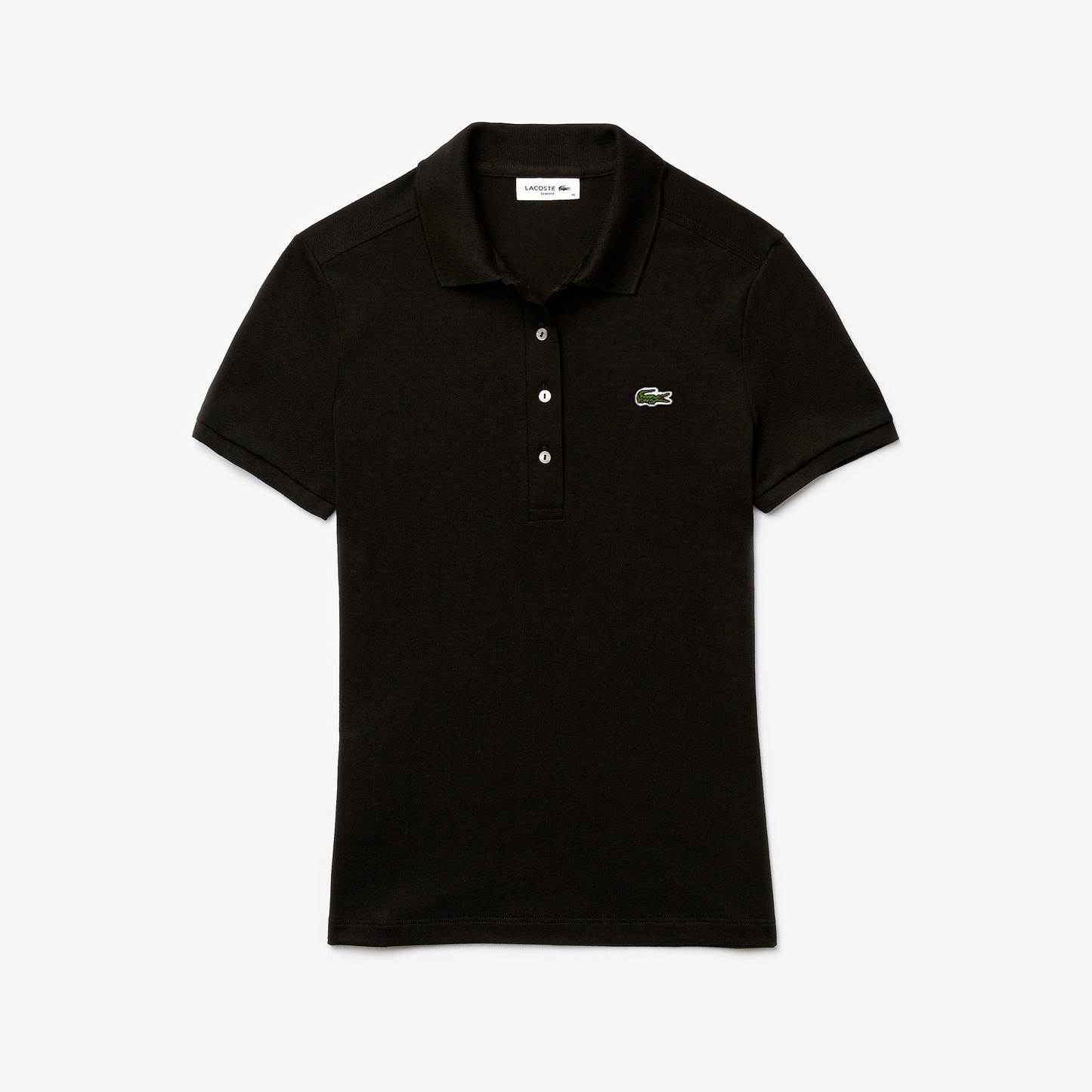 Lacoste Mujer Camisero Negro - Store In Perú 