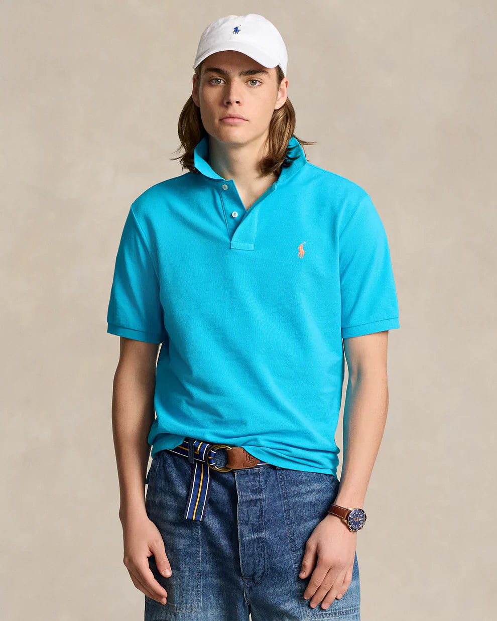 Ralph Lauren Camisero Turquesa