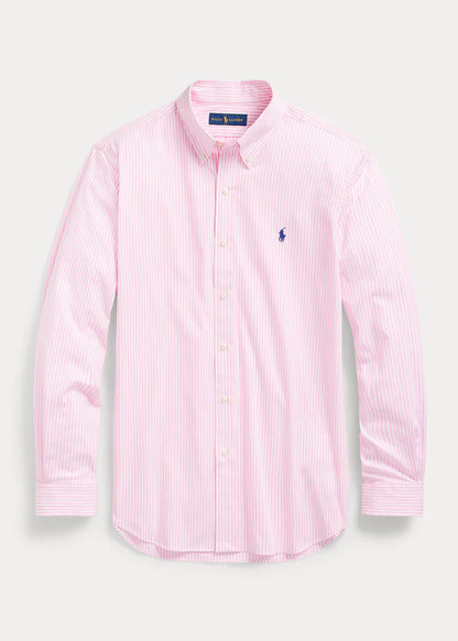 Camisa polo rosada sale